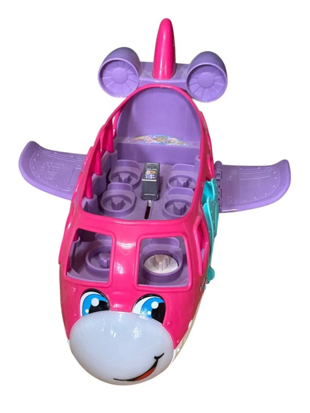 Fisher-Price Little People Barbie Dream Plane Pink Musical Toy Airplane